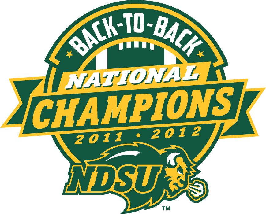North Dakota State Bison 2012 Champion Logo DIY iron on transfer (heat transfer)